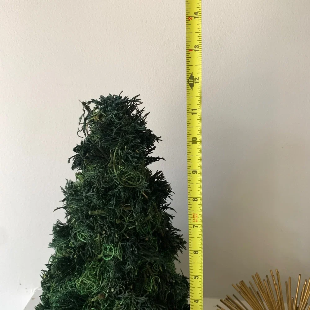 IKEA‎ Vinter 2021 Artificial Moss Christmas Tree Green Tabletop Decor 405.042.06